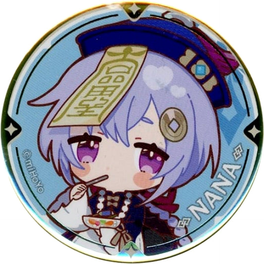 Genshin Nana Chibi Chara Trading Can Badge Sweets Paradise Ganka Shusan Limited Buttons [USED]