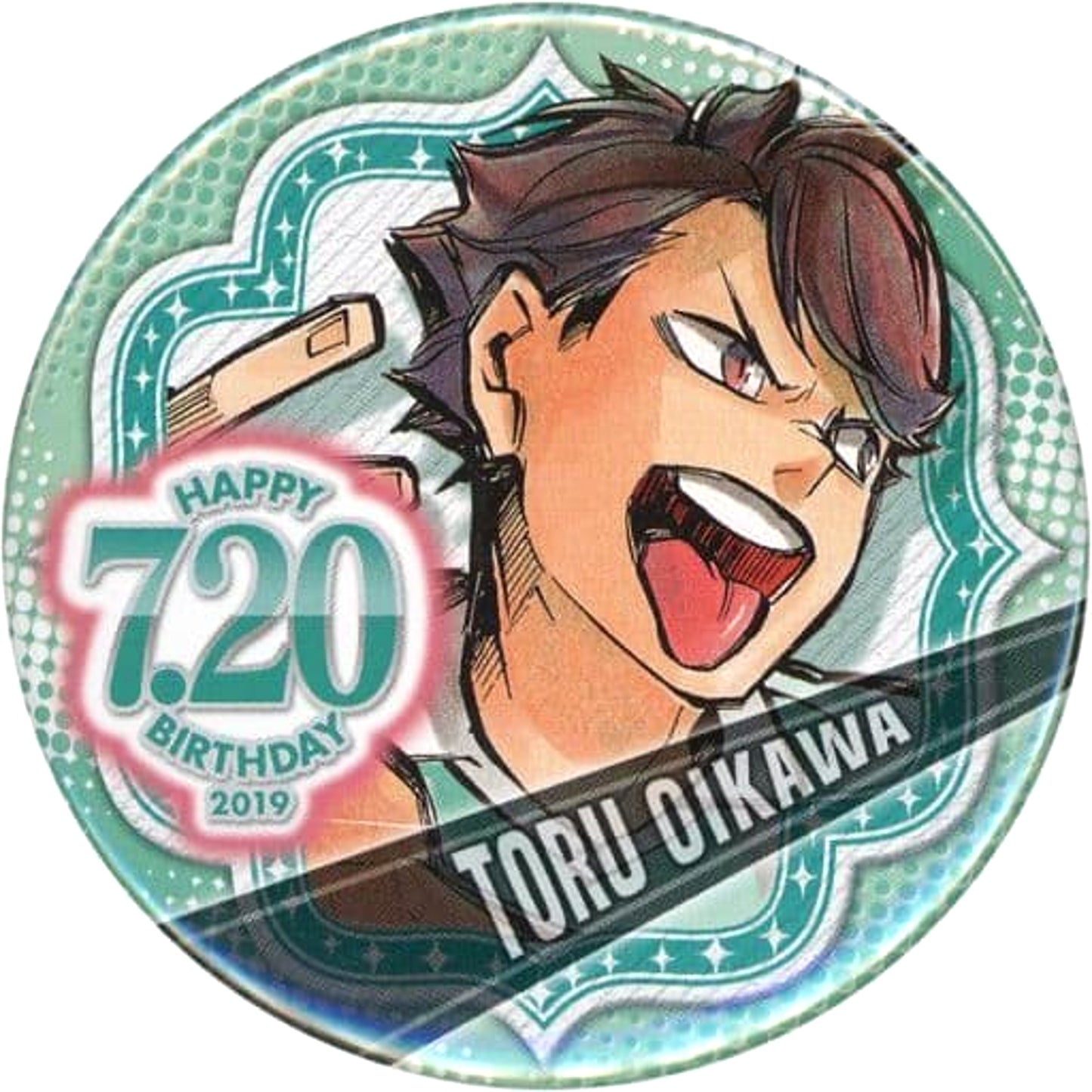 Haikyu!! Toru Oikawa 2019 Birthday Can Badge Buttons [USED]