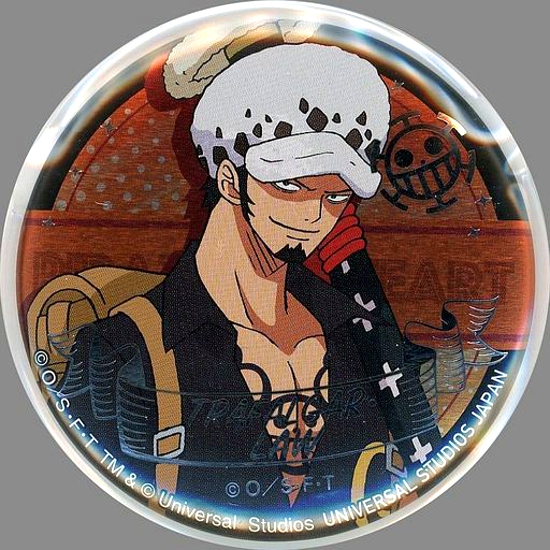 Trafalgar Law One Piece World Collectible Button USJ 2019 Ltd [USED]