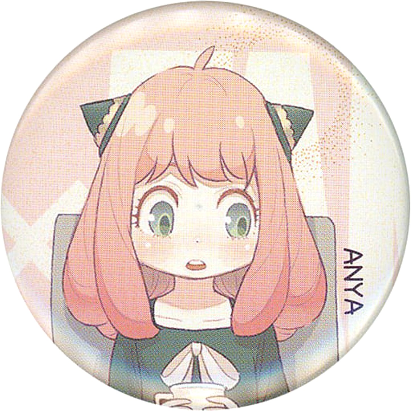 SPY x FAMILY Anya Forger Mission Can Badge Buttons [USED]