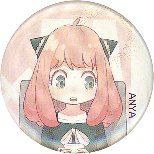 SPY x FAMILY Anya Forger Mission Can Badge Buttons [USED]
