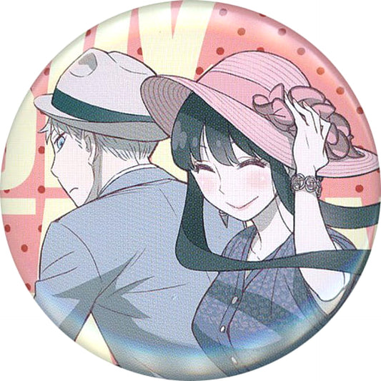 SPY x FAMILY Loid Forger Yor Briar Mission Can Badge Buttons [USED]