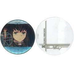 Demon Slayer: Kimetsu no Yaiba Muichirou Tokitou Collectible Can Badge with Cover Universal Studios Japan 2021 Limited Buttons [USED]