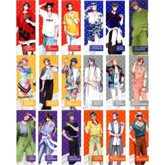 Hypnosis Mic: Division Rap Battle Samatoki Aohitsugi & Others Trading Long Can Badge Extra Wardrobe 03 HYPSTER Limited All 18 Types Set Buttons [USED]