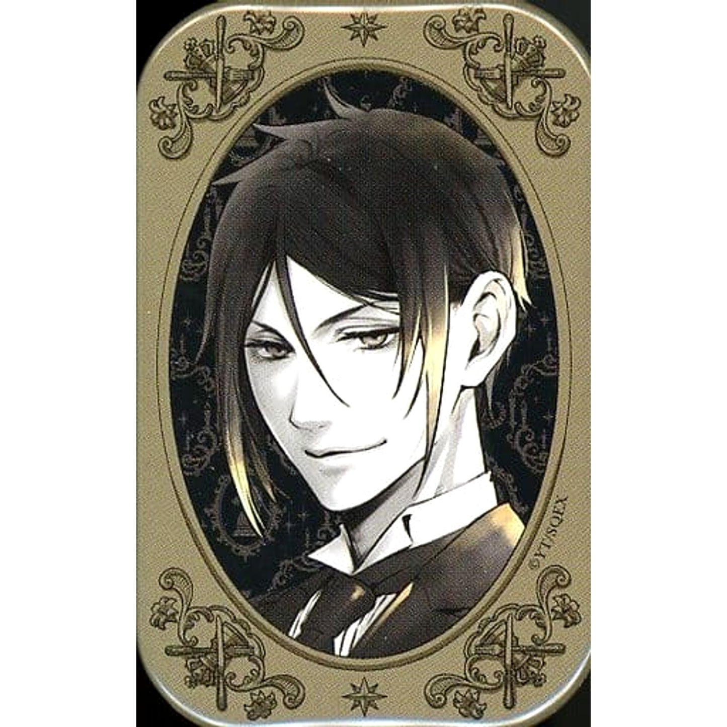 Sebastian Michaelis Black Butler Random Button Black Butler Exhibition: Rich Black Limited [USED]