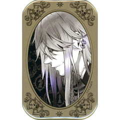 Black Butler Undertaker Undertaker Trading Can Badge Rich Black Black Butler Exhibition: Rich Black Limited Buttons [USED]