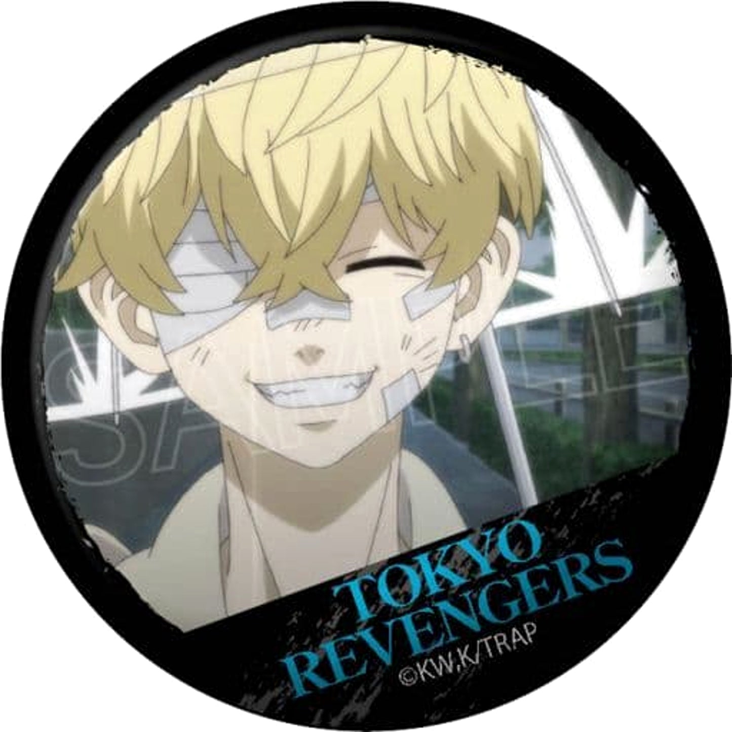 Chifuyu Matsuno Tokyo Revengers Hundred Faces Button [USED]