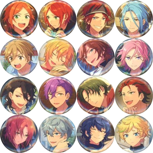 Ensemble Stars!! Rei Sakuma & Others Evecolle Can Badge 2020 Summer Casual Side All 16 Types Set Buttons [USED]
