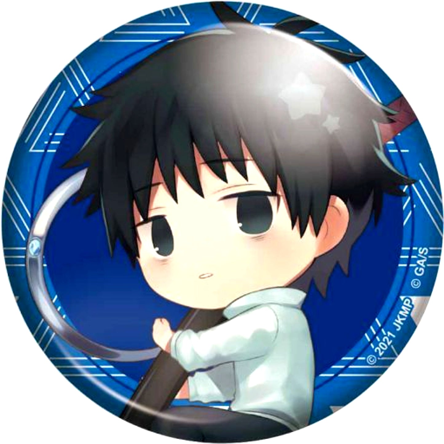 Yuta Okkotsu Jujutsu Kaisen 0 The Movie Charatoria Trading Button [USED]