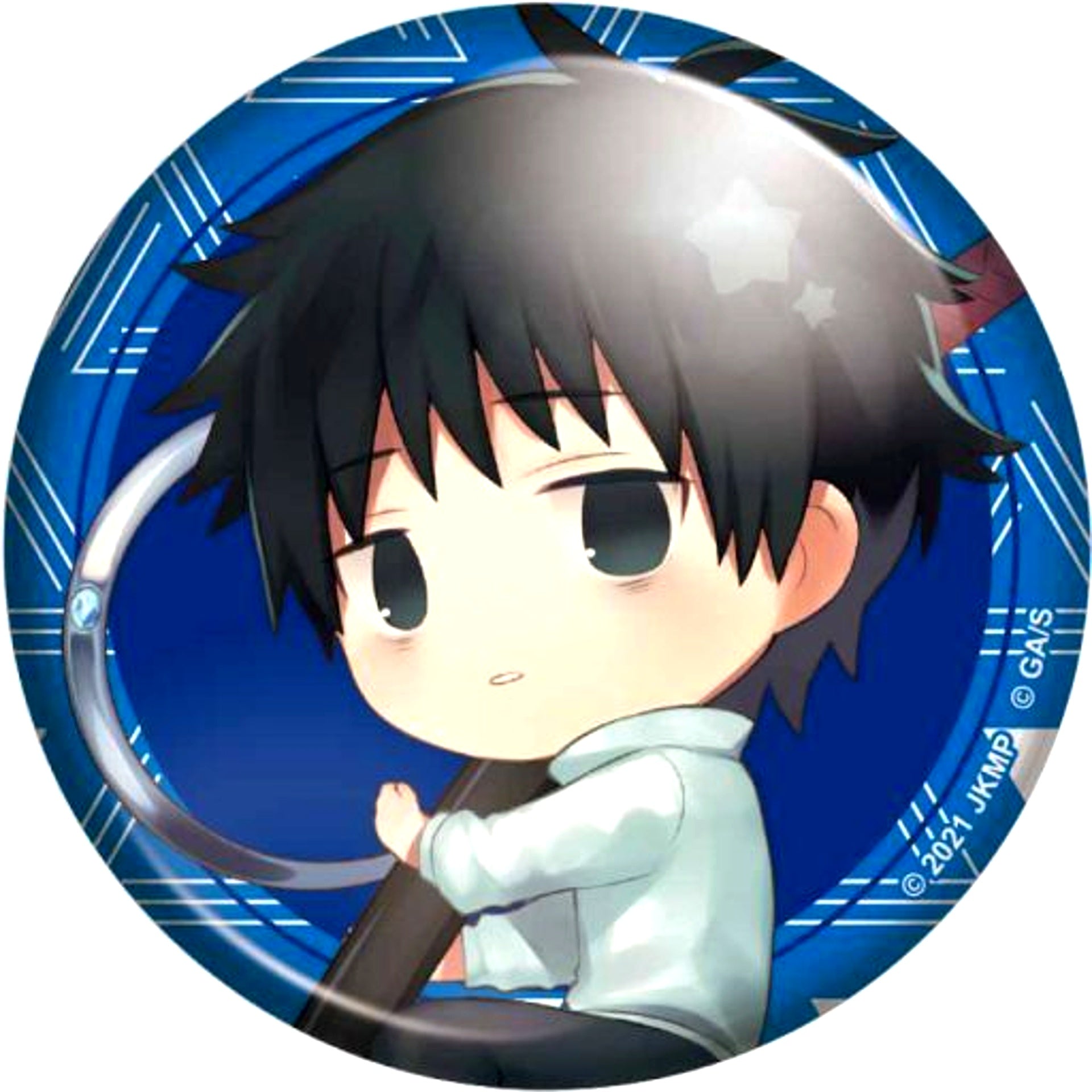 Yuta Okkotsu Jujutsu Kaisen 0 The Movie Charatoria Trading Button [USED]