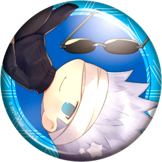 Satoru Gojo Jujutsu Kaisen 0 The Movie Charatoria Trading Button [USED]