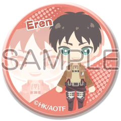 Attack on Titan X Paschara Ellen Yeager Trading Can Badge Buttons [USED]