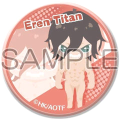 Attack on Titan X Paschara Ellen Yeager Titan Trading Can Badge Buttons [USED]