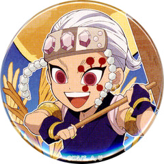 Demon Slayer: Kimetsu no Yaiba Tengen Uzui 57mm Random Can Badge Ufotable Cafe Machi Asobi Cafe Moon Viewing Event 2021 Limited Buttons [USED]