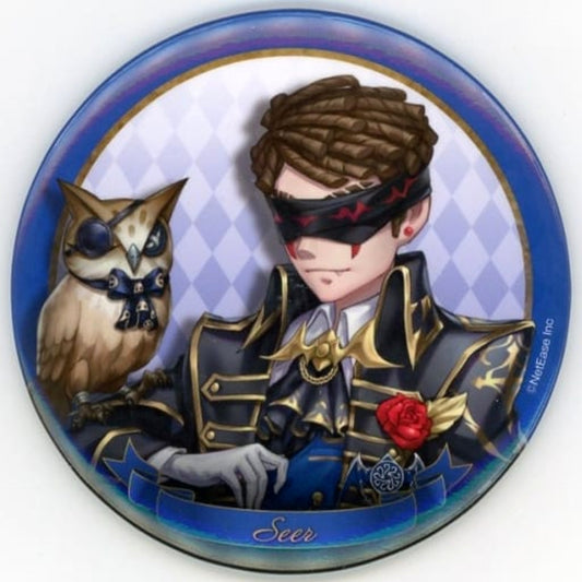 Identity V Fortune Teller Eli Clark Trading 75mm Can Badge Butler's Cafe in Sweets Paradise 3rd Edition Limited Buttons [USED]