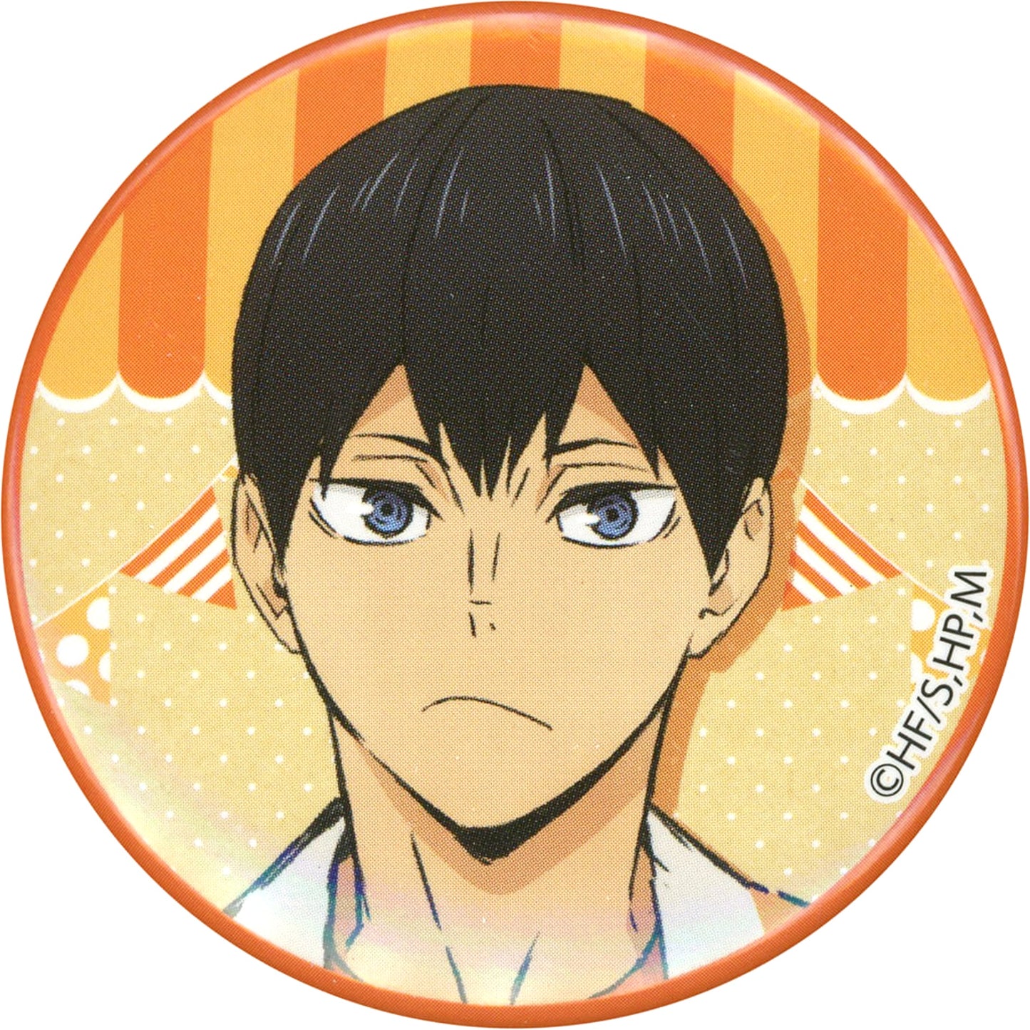 Tobio Kageyama Cultural Festival Illustration Haikyu!! To The Top Chara Badge Collection [USED]