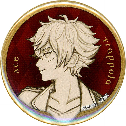 Ace Trappola Disney Twisted Wonderland Trading Button B Roman [USED]