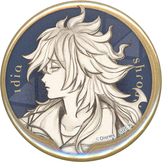 Disney: Twisted-Wonderland Idia Shroud Trading Can Badge B Roman Buttons [USED]