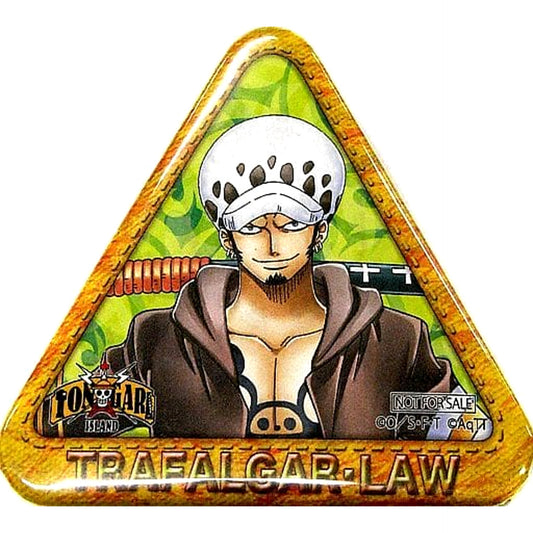 One Piece Trafalgar Law Tongari Can Badge Tongari Seal Rally Mission Clear Prize Buttons [USED]