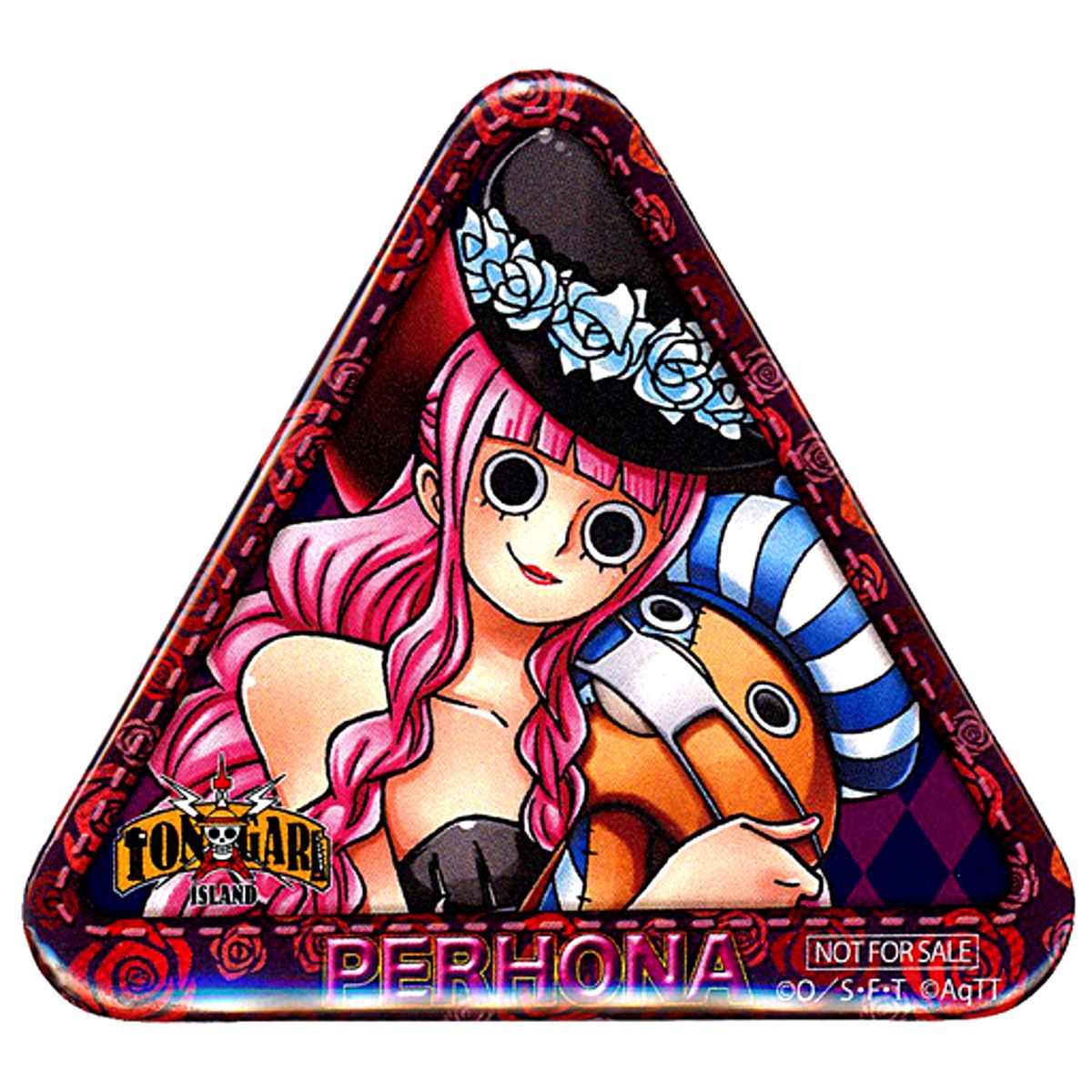 Perona One Piece Tongari Button Tongari Sticker Rally Mission Clear Prize [USED]