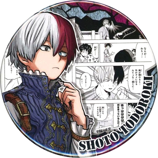 Shoto Todoroki Top Ten Heroes Costume My Hero Academia Collection Button HEROES [USED]