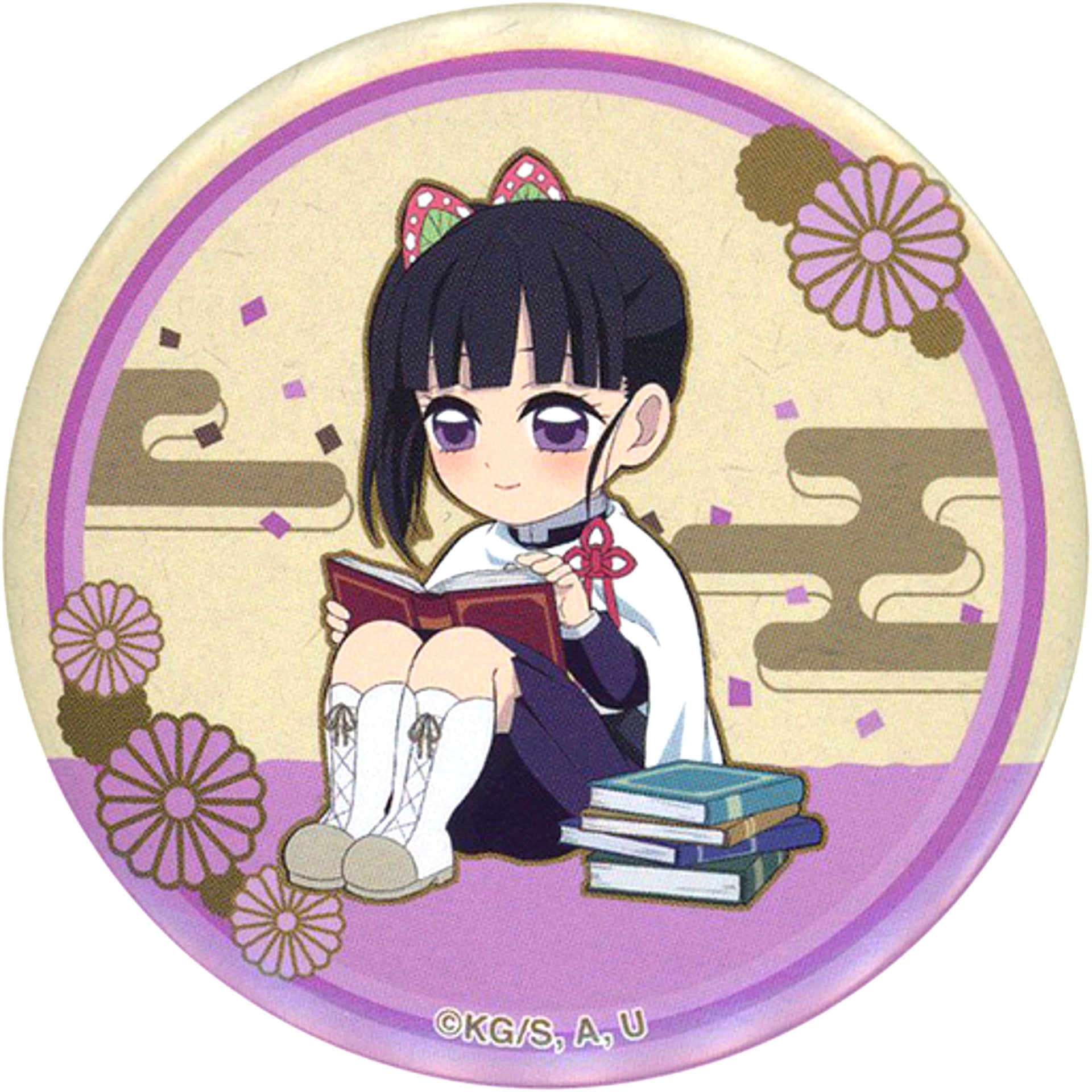 Kanao Tsuyuri Demon Slayer Kimetsu no Yaiba x Lawson Autumn 2021 Button [USED]