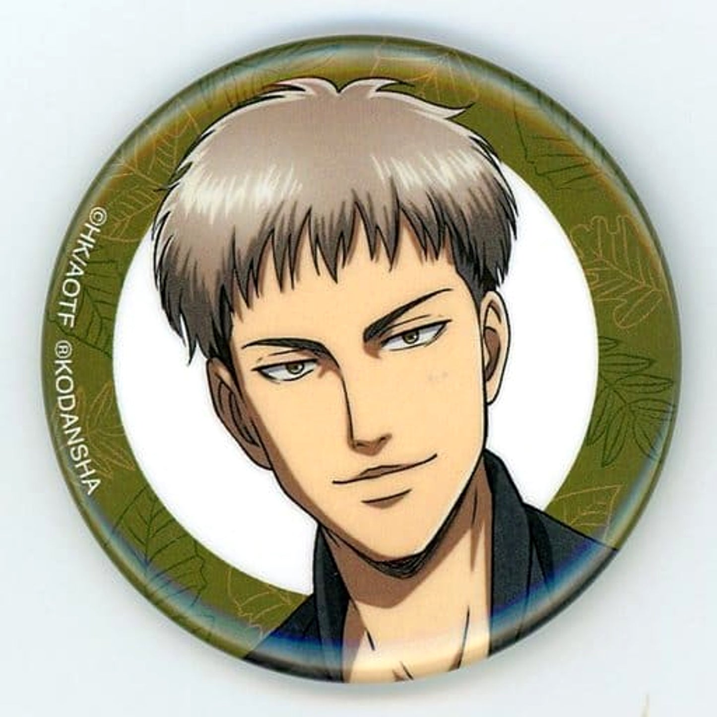 Attack on Titan Jean Kirstein Close-up Newly Drawn Illustration Similar Look Ver. Trading Can Badge Buttons [USED]