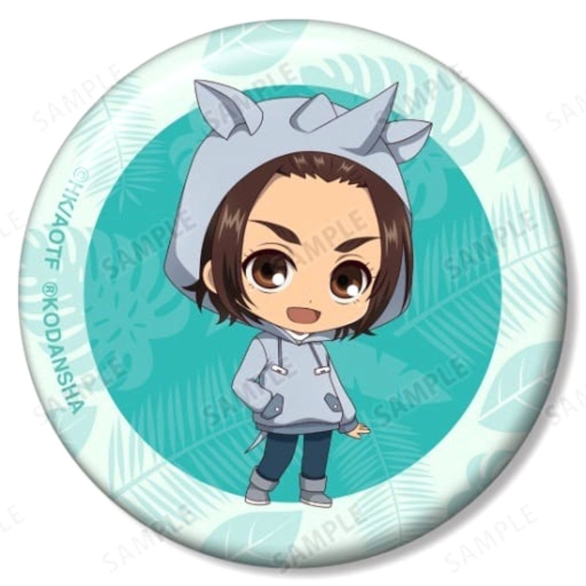 Gabi Braun Sai Attack on Titan Chibi Chara Warrior of Marley Random Button [USED]