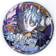 My Hero Academia Tomura Shigaraki Hologram Can Badge Ultra Impact Namco Limited Buttons [USED]