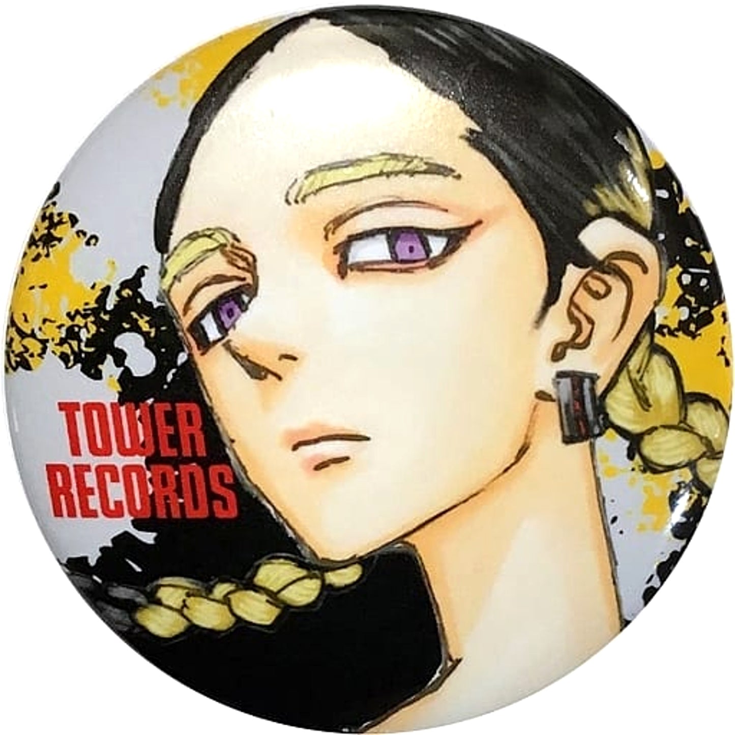 Ran Haitani Tokyo Revengers Random Button B Tower Records Limited [USED]