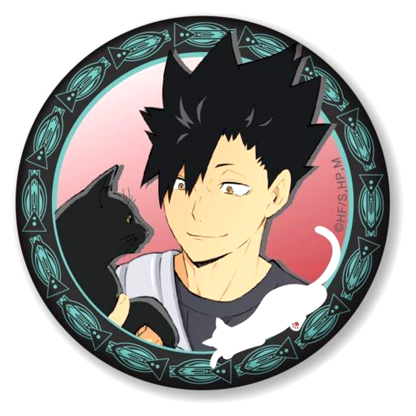 Tetsuro Kuroo Haikyu!! TO THE TOP Kirakira Glitter Button [USED]