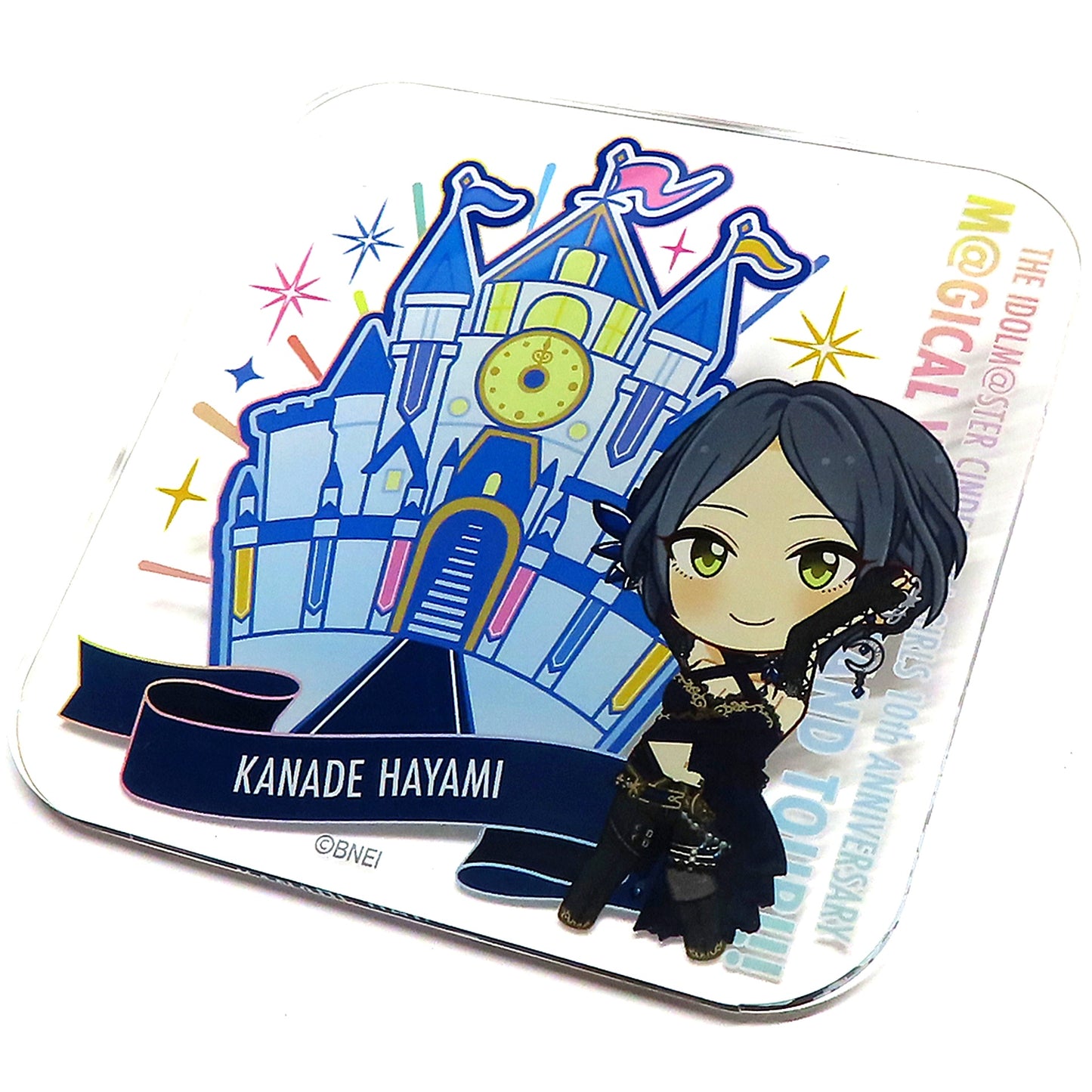 Kanade Hayami Official Produce Badge - 10th ANNIVERSARY TOUR Ver. The Idolmaster Cinderella Girls [USED]
