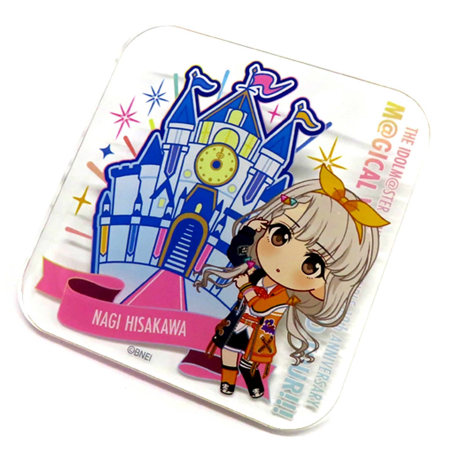 Nagi Hisakawa Official Produce Badge - 10th ANNIVERSARY TOUR Ver. The Idolmaster Cinderella Girls [USED]