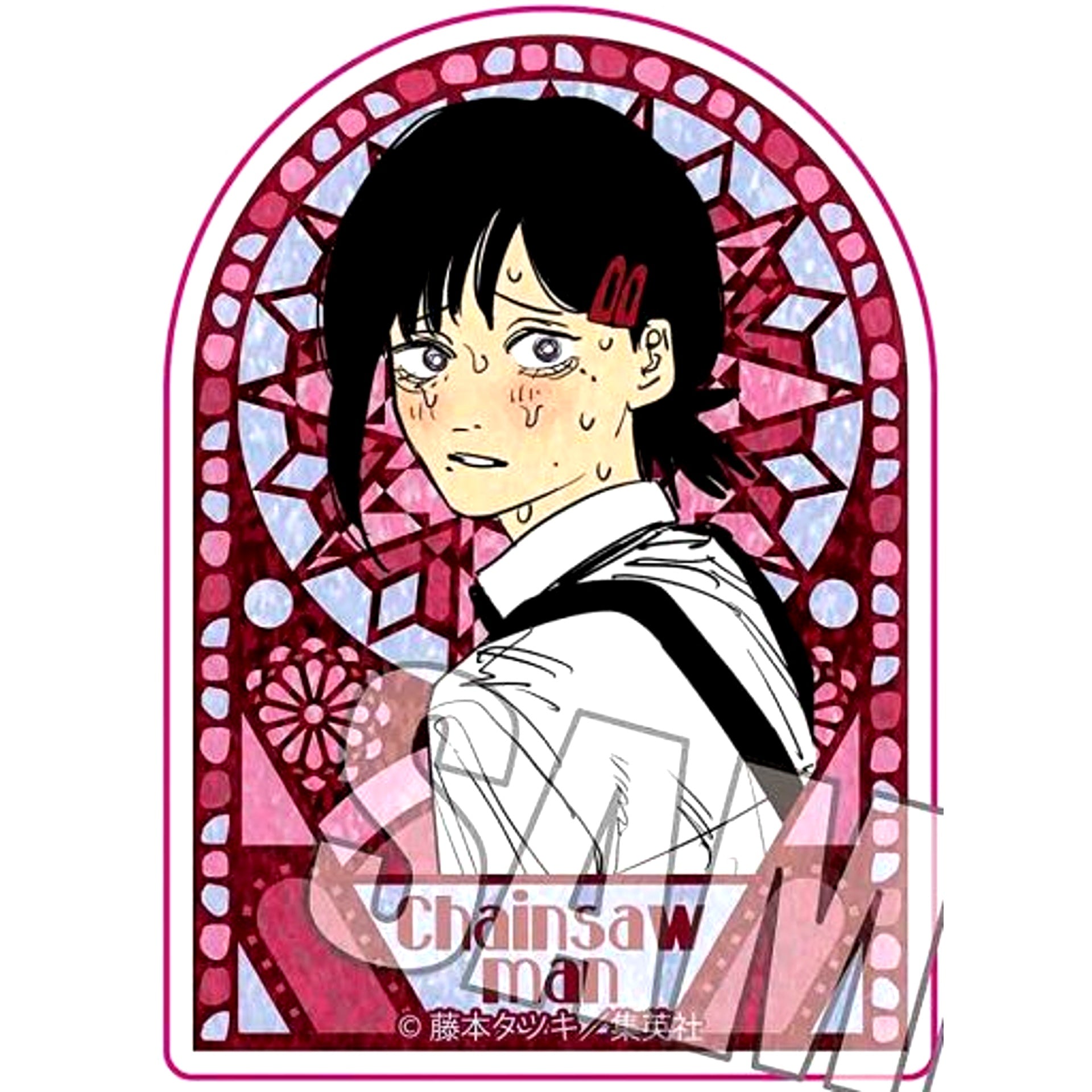 Kobeni Higashiyama Chainsaw Man Standee Acrylic Badge [USED]