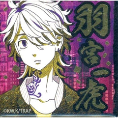 Tokyo Revengers Kazutora Hanemiya Square Badge Collection Pop Up Shop in Kotobukiya One For All Limited Buttons [USED]