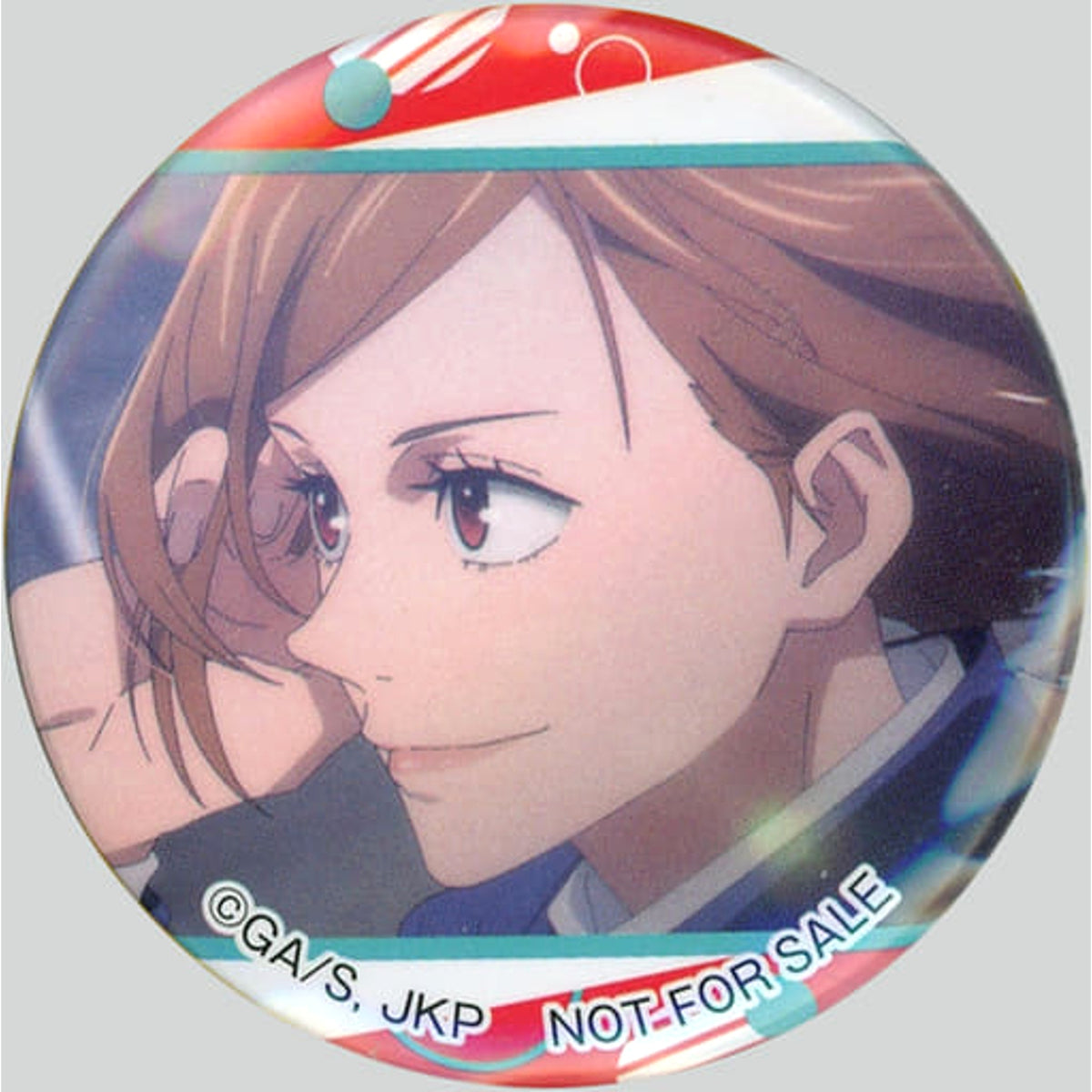 Jujutsu Kaisen Nobara Kugisaki Original Can Badge FamilyMart Exclusive Target Product Purchase Privilege Buttons [USED]