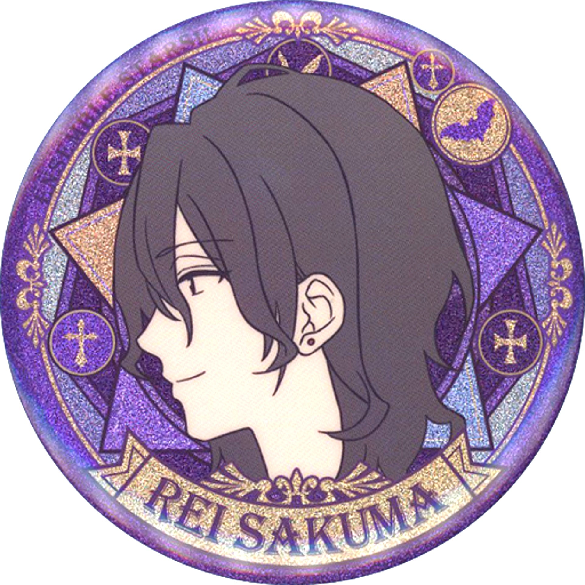 Rei Sakuma Ensemble Stars!! Profile Badge Group A China Limited [USED]