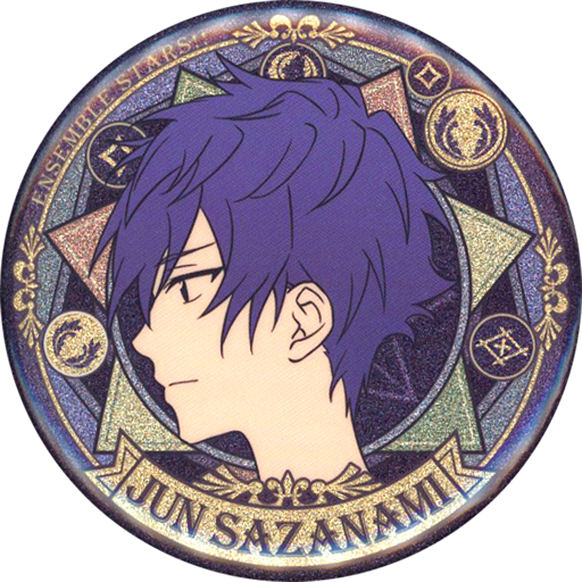 Jun Sazanami Ensemble Stars!! Profile Badge Group B China Limited [USED]