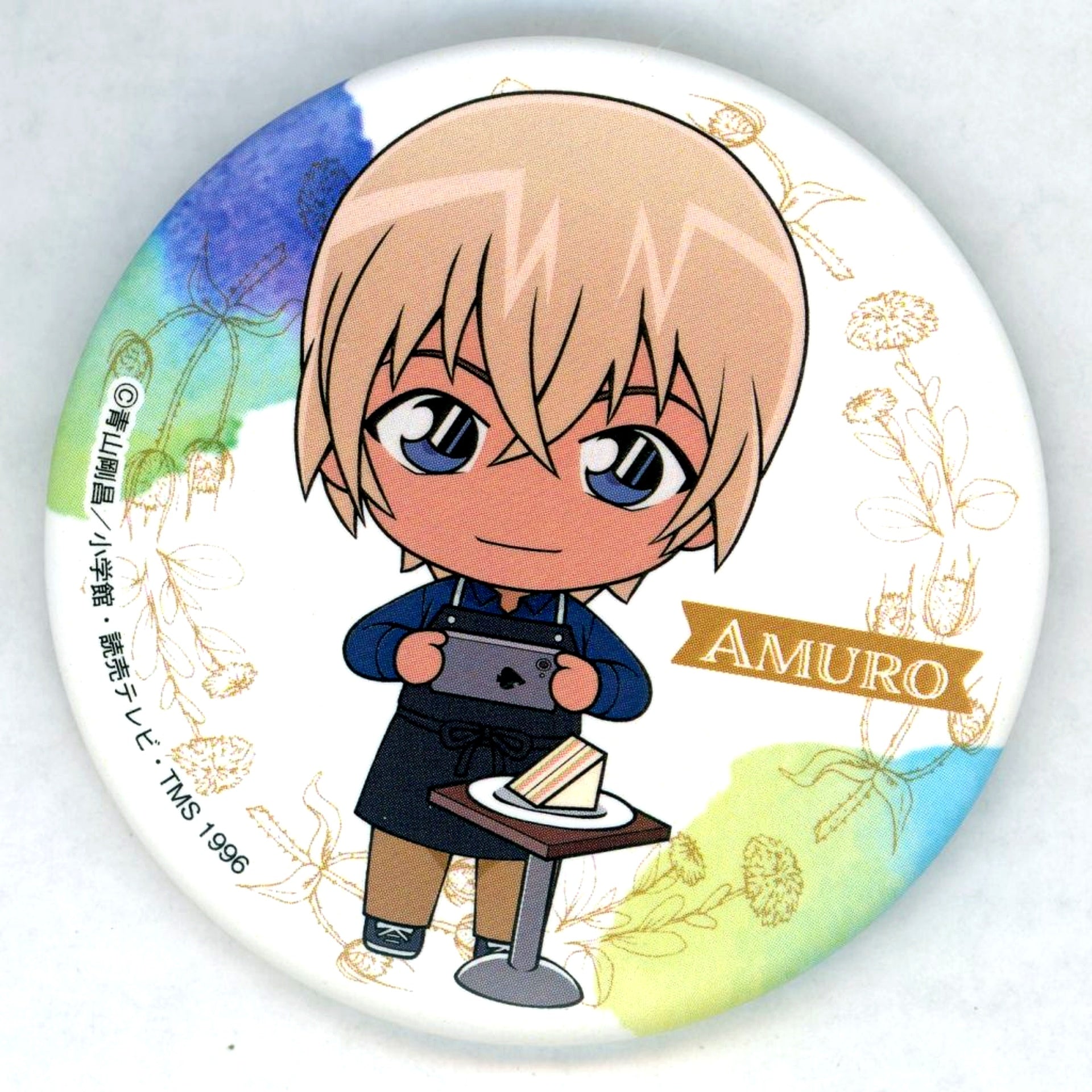Toru Amuro SD Detective Conan Blind Matte Button Camera Ver. [USED]