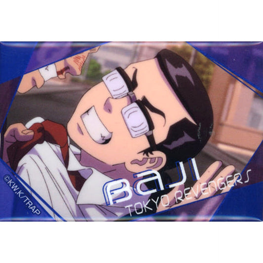 Tokyo Revengers Keisuke Baji C Design 15 Hologram Can Badge Ver.2 Buttons [USED]