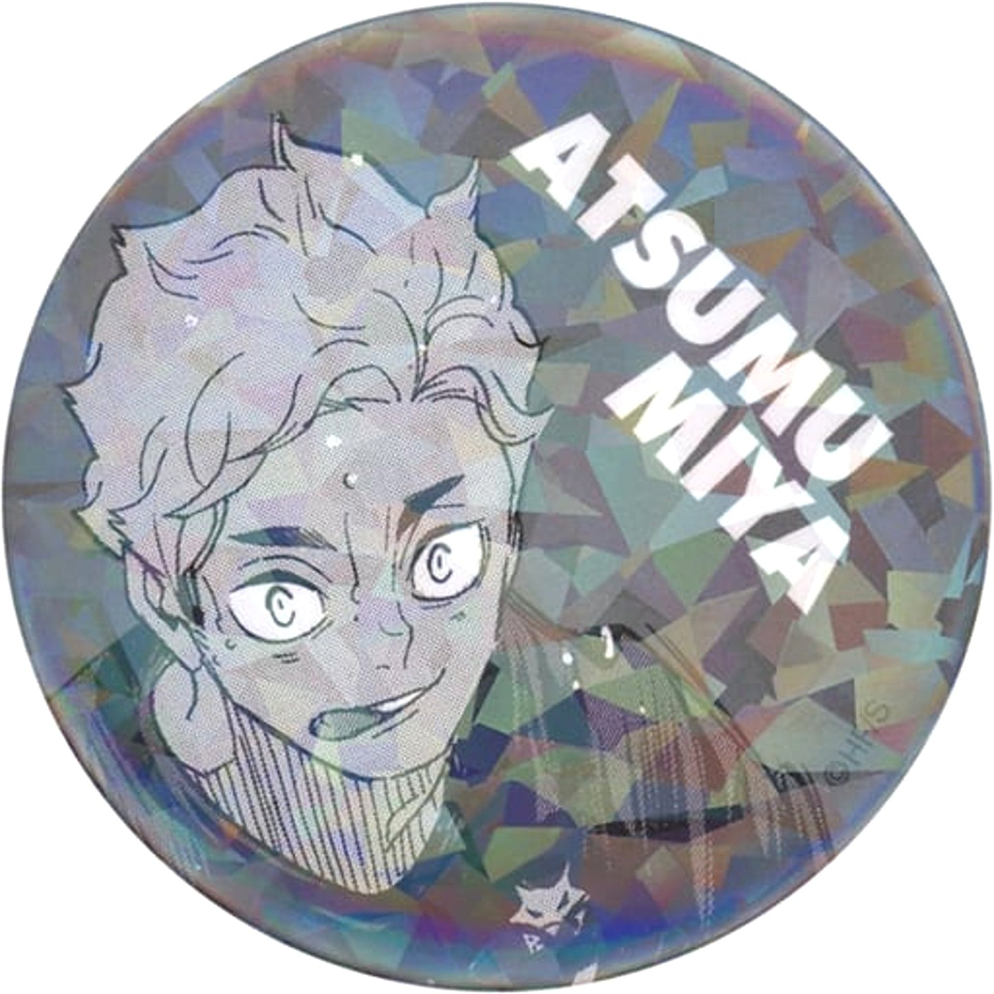 Atsumu Miya V.Heroes Haikyu!! Weekly Shonen Jump All Star Button Jump Characters Store Limited [USED]