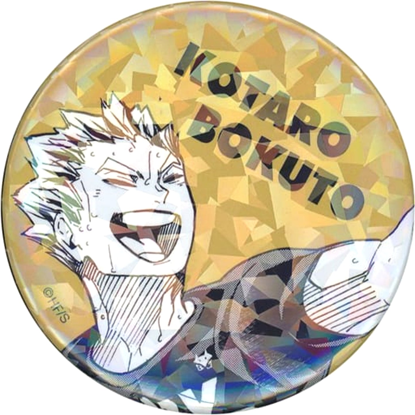 Kotaro Bokuto 17 V.Heroes Haikyu!! Weekly Shonen Jump All Star Button Jump Characters Store Limited [USED]