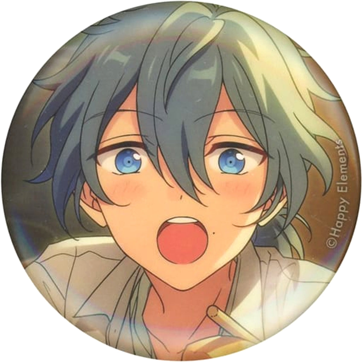 Ensemble Stars!! Niki Shiina Evecolle Can Badge 2020 Autumn Casual Side Buttons [USED]