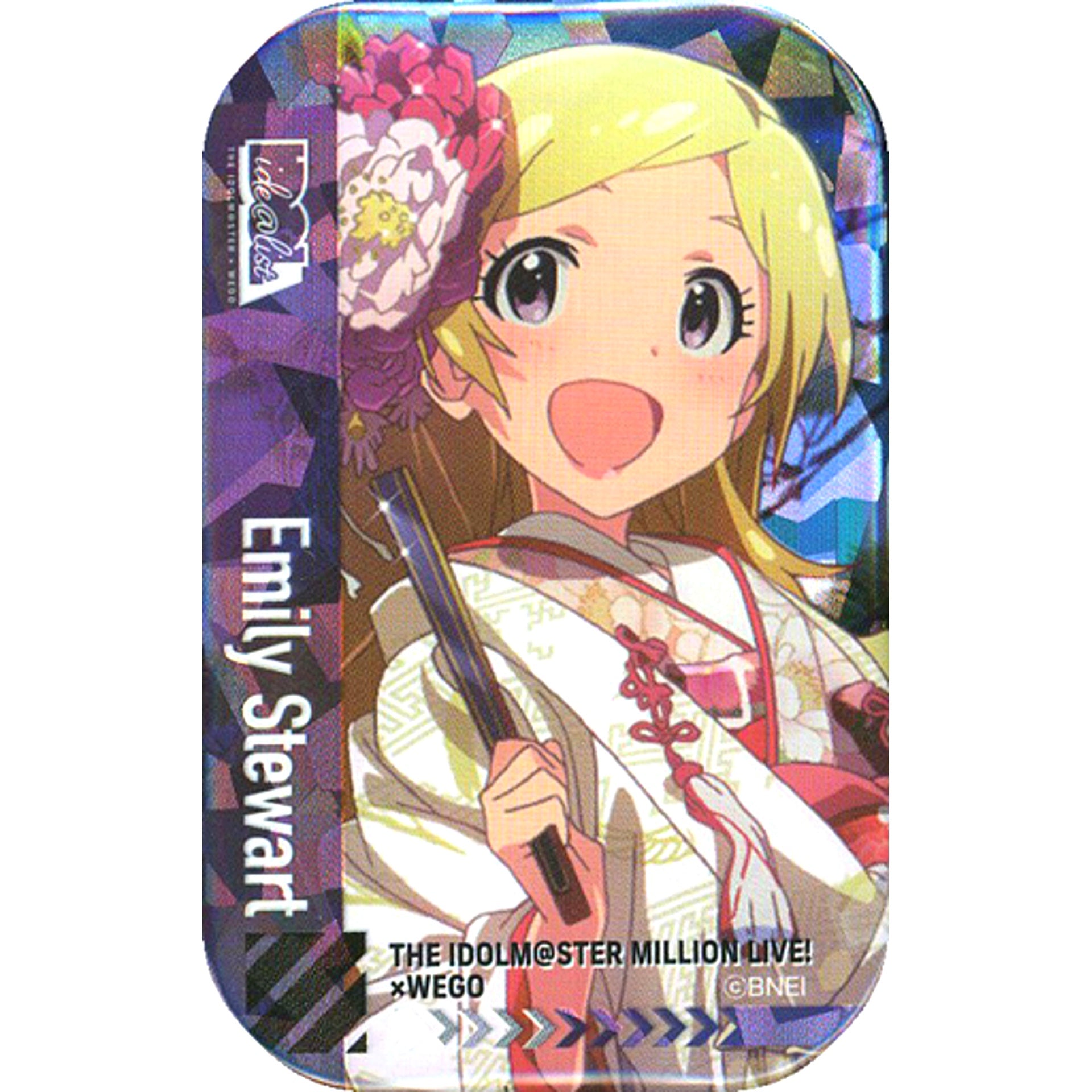 Emily Stewart - Hologram THE IDOLMASTER x WEGO The Idolmaster Million Live! Trading Badge C [USED]