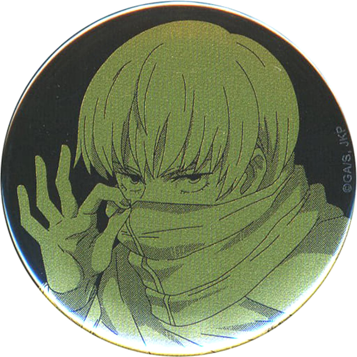Jujutsu Kaisen Toge Inumaki Can Badge Collection Mappa 10th Anniversary Since2011 in animate Limited Buttons [USED]