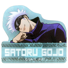 Jujutsu Kaisen Satoru Gojo Newly Drawn Chair Series Name Badge Collection Buttons [USED]