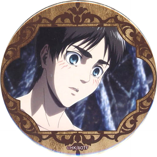 Attack on Titan Ellen Yeager Scene DMM Scratch! 76mm Can Badge Prize E-4 Buttons [USED]