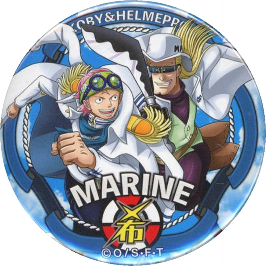 Coby & Helmeppo One Piece Yakara Button Marine Mugiwara Store Ltd [USED]