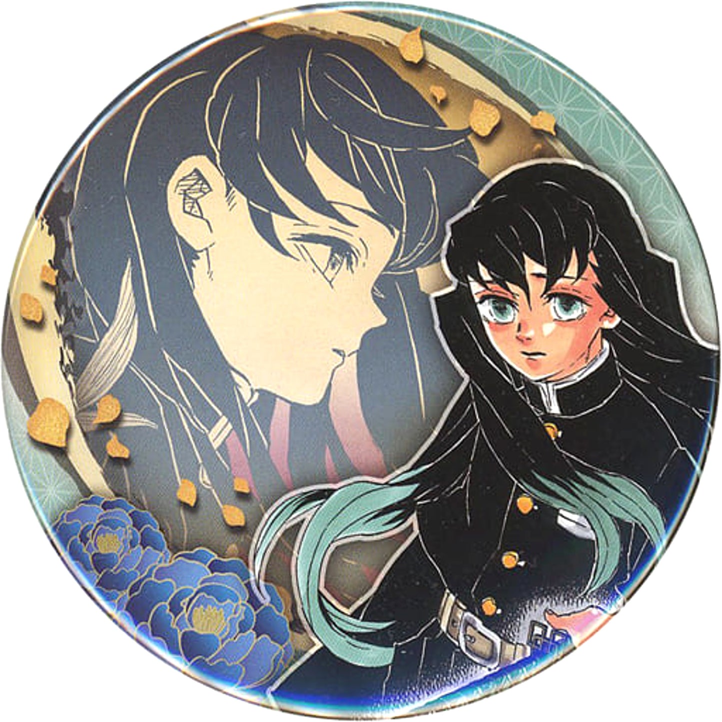 Muichirou Tokitou Demon Slayer: Kimetsu no Yaiba Collection Button Part 6 Koyoharu Gotoge Original Art Exhibition Limited [USED]