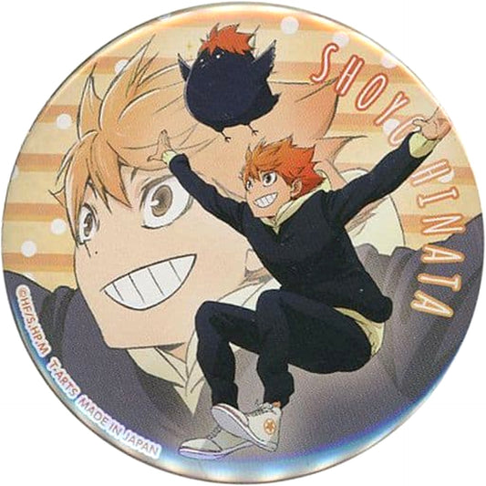 Haikyu!! Shoyo Hinata Playing Mascot Trading Can Badge animate Limited Buttons [USED]